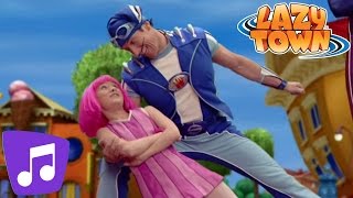 Lazy Town  I Can Dance Music Video [upl. by Derfnam178]