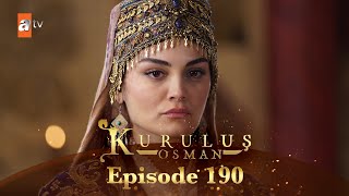 Kurulus Osman Urdu  Season 5 Episode 190 [upl. by Gingras]