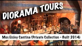 Diorama Tour  quotMos Eisley Cantinaquot Built 2014 [upl. by Aciret]