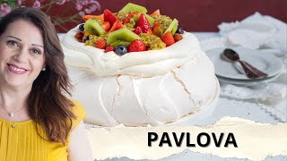 Pavlova torta golosa con dolce meringa [upl. by Drahsir]