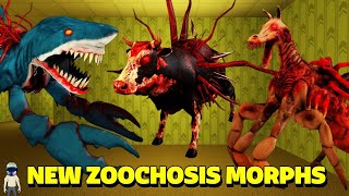 22  How to get New 3 ZOOCHOSIS Morphs  roblox zoonomaly zoochosis [upl. by Nylrebmik]