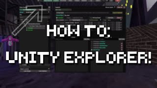 How To Get UNITY EXPLORER For Gorilla Tag [upl. by Romito]