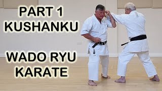 Part 1  Kushanku Kata  Wado Ryu Karate [upl. by Sallee321]