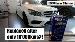 EBC Ultimax 2 Brake Pads Review [upl. by Adah]