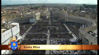 Misa de Instalacion de Su Santidad el Papa Francisco 20130319 [upl. by Yelahc]