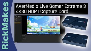 AVerMedia Live Gamer Extreme 3 4K30 HDMI Capture Card [upl. by Archangel]