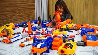 Hihahe Nerf War SWAT amp Hero Man Nerf Guns Enemy Gentleman Rescue Girlfriend Nerf War [upl. by Lareena142]