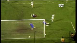 Goal Hans Krankl UEFA Cup Winners Cup 19841985 Final Everton FC  SK Rapid Wien [upl. by Margot]