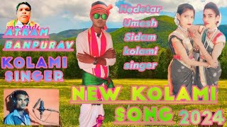 New kolami song 2024 singer Atram banpurav sopanguda madla vankdi Hedetar Umesh Sidam kolami singer [upl. by Laktasic]