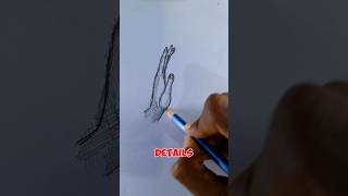 Perfecting Side View Hand Drawing Tips for Proportion and Detail art drawing shorts foryou [upl. by Aneeles358]