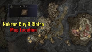 Nokron amp Siofra Map Fragment Location  Elden Ring [upl. by Idden]