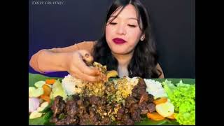 Manipuri Mukbang Callection ChabdaNgaojeiMeiteiMukbangromibalavlogs3162EatAwayStress [upl. by Jedlicka]