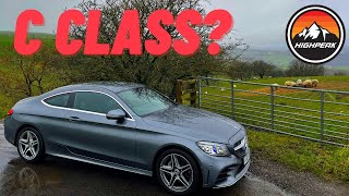 Should You Buy a MERCEDES C CLASS COUPE Test Drive amp Review 2019 W205 C220d [upl. by Anwahsed]