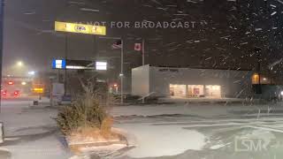 12182022 Sumas WA  Winter Storm Blowing Snow Fraser Outflow [upl. by Aryahay]