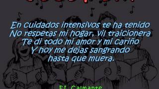 el calmante galy galeano con Letra [upl. by Yelnet]