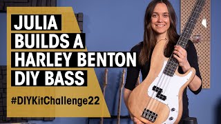 Julias DIYKitChallenge22 Bass Build  Harley Benton DIY Kit  Thomann [upl. by Laing]