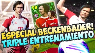 ⭐ TODOS LOS ENTRENAMIENTOS DE BECKENBAUER  EFOOTBALL 2024 ⭐ [upl. by Jerrine]