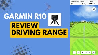 Garmin R10 Launch Monitor Review  Driving Range [upl. by Alemahs441]