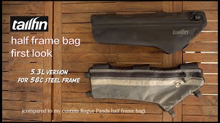 Tailfin 53L half frame bag  first look [upl. by Nilauqcaj]