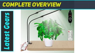 LED Grow Lights for Indoor Plants with Remote Control and LCD Display Timer [upl. by Vasos464]