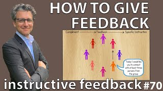 How to give Feedback  Instructive Feedback 70 [upl. by Smiga]