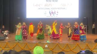 Folk Dance Gidha  PTU Interzonal Youth and Heritage festival [upl. by Lillie400]