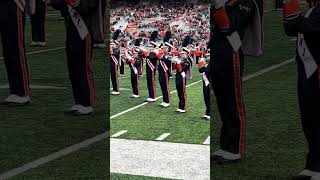 Marching Illini Pregame B Sartain POV [upl. by Ynattir]