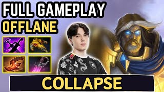 🔥 Collapse OMNIKNIGHT Offlane 10700 AVG MMR  735c 🔥 Collapse Perspective  Full Match Dota 2 [upl. by Naffets]