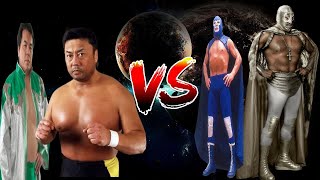 TORNEO LEYENDAS MISAWA Y KAWADA VS DEMON SANTO [upl. by Tyson]