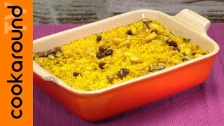 Riso pilaf alla mediorientale  Ricetta cucina etnica [upl. by Lesig]