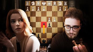 CRUSH The Queens Gambit in 6 Moves THE ALBIN [upl. by Gytle]