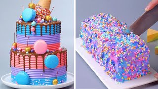 15 Fun and Creative Cake Decorating Ideas For Any Occasion 😍 So Yummy Chocolate Cake Tutorials [upl. by Eibrab]