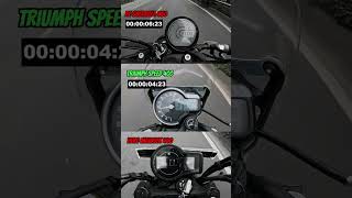 Triumph Speed 400 vs RE Guerilla 450 vs Hero Mavrick 440 comparison [upl. by Ainehta141]