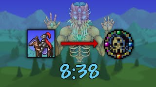 WR Moon Lord defeated in 838 Random Seed Glitched [upl. by Stortz]