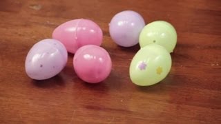 How to Decorate Plastic Easter Eggs  Craft amp Decoration Tips [upl. by Anillek961]