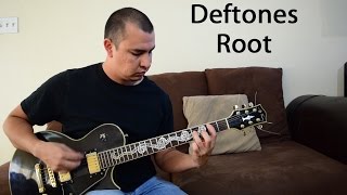 DeftonesRoot Main riff breakdown PLUS practice tips [upl. by Ephrayim]