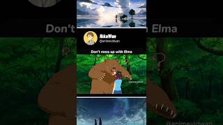 Poor bear😂  Miss Kobayashis Dragon Maid S  anime animeedit animelover [upl. by Nogem]