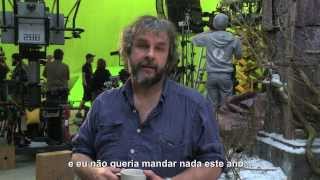 O Hobbit A Desolação de Smaug  Diário de Produção 11 [upl. by Hjerpe]