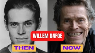 Willem Dafoe Then and Now 19552023 How He Changed [upl. by Saenihp508]