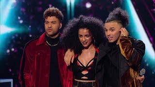 The Cutkelvins sing Reggaeton Lento Ballemos ampComments X Factor 2017 Live Show week 2 Saturday [upl. by Lat261]