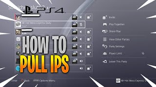 HOW YOU CAN PULL IPS ON PS4 amp XBOX ONE Educational Only do not do this [upl. by Cosme]