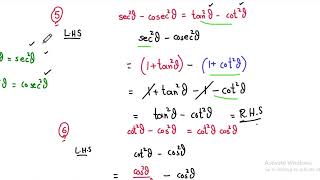 Exercise 94 class 11 maths ics amp Fsc chapter 9 class 11Fundamental of trigonometry [upl. by Cudlip]