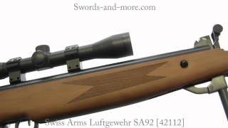 Swiss Arms Luftgewehr SA92 42112 [upl. by Novit]