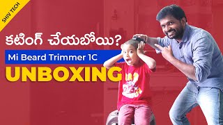 Xiaomi Mi Trimmer 1C Unboxing amp Review in Telugu  Shiv Tech [upl. by Namrehs316]