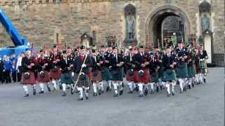 Bagpipers at Edinburgh Castle [upl. by Jarek]