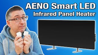 AENO Smart LED Infrared Panel Heater Review [upl. by Mel]