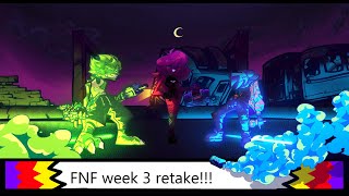 FNF Week 3 Retake  FNF ModHard  Gatito Arcoiris YT [upl. by Aizan]