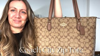 Coach City Zip Tote [upl. by Teik]