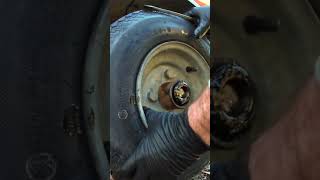 Removing trailer wheel bearings [upl. by Dercy162]