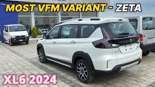 Most VFM variant 1156 Lakh❤️ 2024 Maruti Suzuki XL6 Zeta🔥 [upl. by Bedwell]